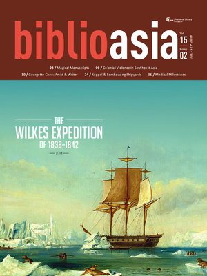 cover image of BiblioAsia, Vol 15 issue 2, Jul-Sep 2019